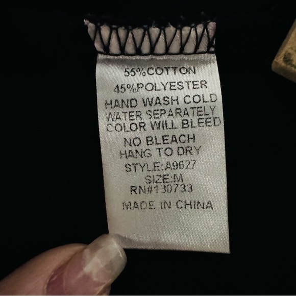 Umgee USA Black Circle Miniskirt, Skater Skirt,‎ Excellent Condition size Medium - Picture 6 of 8